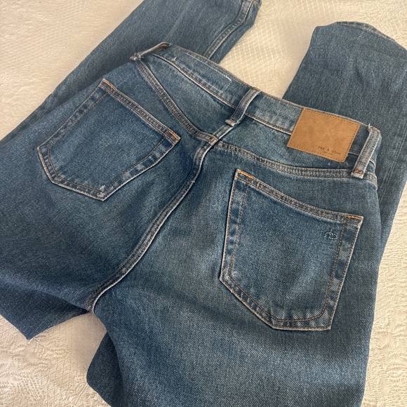 Rag & Bone Wren High Rise Slim Straight - Picture 6 of 7